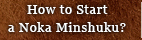 How to Start a Noka Minshuku?