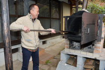 古民家民宿 おもや ピザ窯